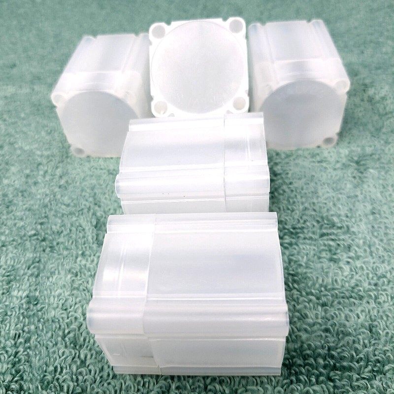 Numis 5 Pack Numis Square Coin Tubes Half Dollar size