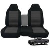 SAPUBK Custom-Fit Front Seat Covers Without Console Replace for 2004-2012