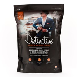 Distinctive/Powder Laundry Detergent/Bio Washing Powder/Masculine Energising Fragrance/Eco Laundry Detergent (Pack of 1)