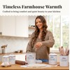 noonberry Kitchen Canisters for Countertop – 5-Piece Airtight Canister Sets