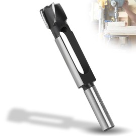 SWAWIS Dowel Tenon Drill Diameter 12 mm, High Carbon Tenon Cutter, Core Drill for Woodworking, Furniture Making, Deep Wood Dowel Cutter