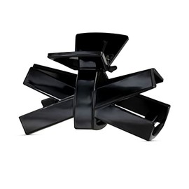 ANDANTE Premium Collection - Elegant Hair Clip in Black - 3.5 cm x 6 cm