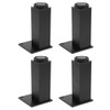 4pcs Aluminum Alloy Adjustable Feet Sofa Bed Foot Legs Support