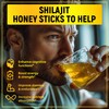 Shilajit Honey Sticks - Himalayan Shilajit Honey Sticks Organic Honey