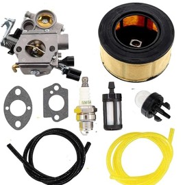 BXParts Carburetor for Stihl MS311 MS391 MS 311 MS 391 Gas Powered Chainsaw WTE-9A WTE-16B 1140-120-0601 1140-120-0603