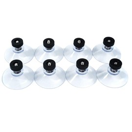 WATTSTUNDE SunFolder Extra Strong Suction Cups Pack of 8 with Wheel Nut (SunFolder Suction Cups)