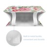 Oamsistay Wildflower Rectangle Tissue Box Cover Modern PU Leather Rectangular