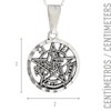 Collar Tetragramaton en Plata - Amuleto de Protección Personal -