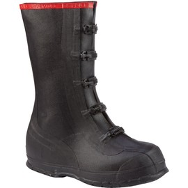 Ranger by Honeywell "15"" Rubber Supersized Men's Overboots, Black (T369)"
