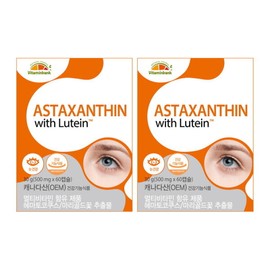 Vitamin Bank 비타민뱅크 () 아스타잔틴 루테인 60캡슐 x 2개 Vitamin Bank Astaxanthin Lutein 60 Capsules x 2