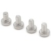 ReplacementScrews Rear License Plate Screws Compatible with Volkswagen - M6-1.0