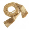 2 Pack Weighted Pew Ropes with Tassels, Extended Tassel Rope