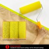 YLTOLOO 12 Pcs Textured Paint Roller Covers with 2 Frames