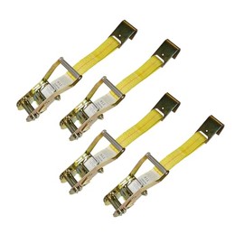 Mytee Products (4 Pack 2" Ratchet w/Flat Hook (No Strap)