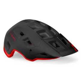 MET - Terranova Mountain Bike Helmet In Red / Black Size Large (58-61 cm)