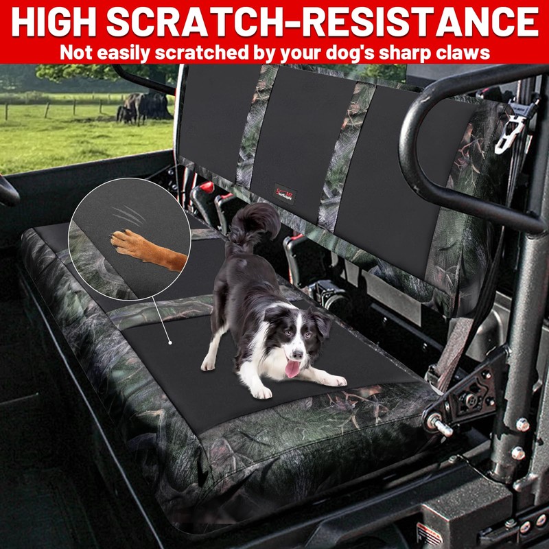 StarknightMT UTV Seat Covers 1680D for Mule PRO-FXT FX DXT