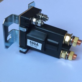 PACKOVE 12v High Relay Isolator for Dual Battery Systems Forklift Engineering Design Prevents Battery Discharge Application