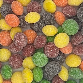 Sour Fruity Candy Pieces Bulk 2lb Bag.