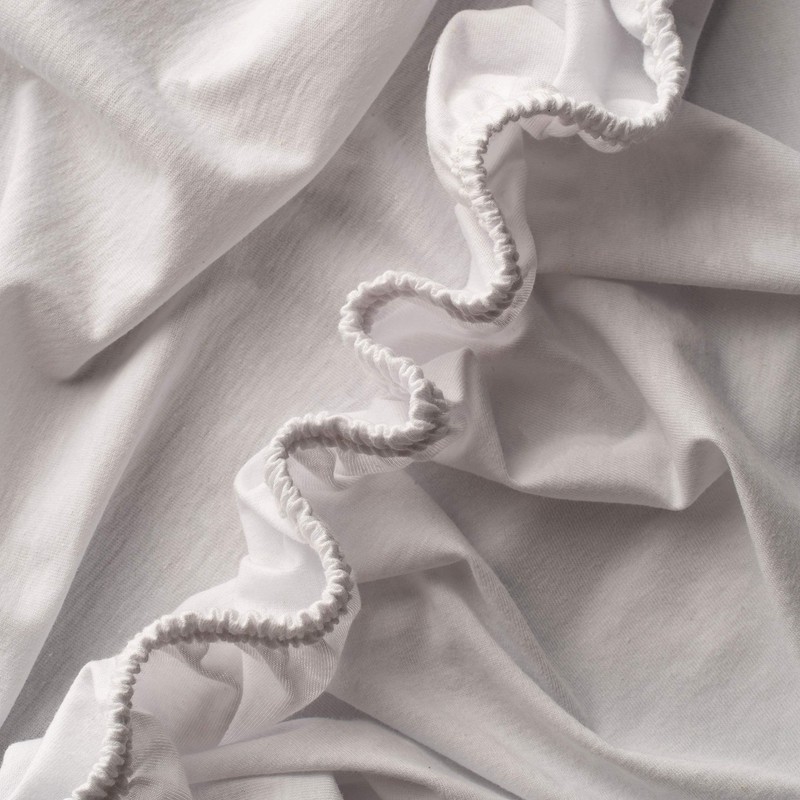 VelvetHome Fitted Sheet, 160 x 200 cm, 100% Combed Cotton,