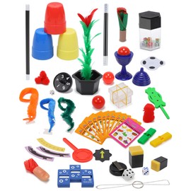 Skirfy Magic Goods Magic Supplies for Kids, 21 Gift Set, Girls, Gift, For Kids, Magic Goods, Magic Goods, Family Parties, Parent-child Games, Beginners, Elementary School Students, Boys, Girls, Gift,