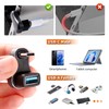 KUOQIY 2 Pieces U-shaped USB C to USB A Adapter