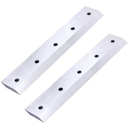 LDNMILES 2 Wood Chipper Blades ReplacementOPC506 12" OPC50636 Compatible with DK2 OPC566E OPC506E OPC506 OPC504 Chipper and Power King PK0903 &PK0915 Chipper Bevels