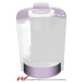 WraptorSkinz Decal Style Vinyl Skin compatible with Keurig K40 Elite Coffee Makers Solids Collection Lavender (COFFEE MAKER NOT INCLUDED)