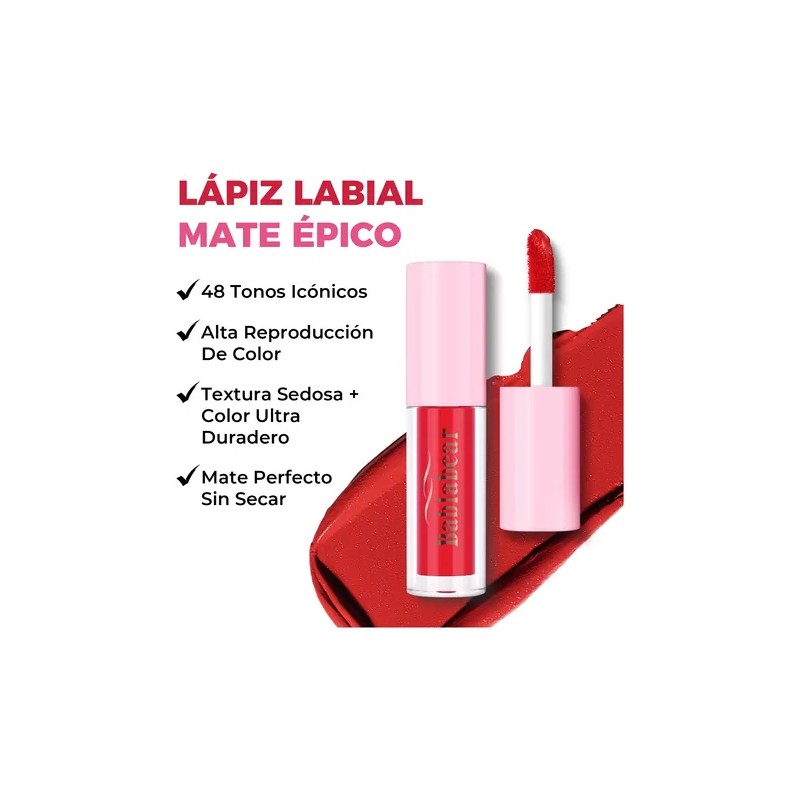 Bablabear Labiales Gloss Maquillaje Para 48 Colors