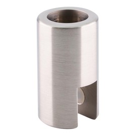 CRL Brushed Nickel Support Bar Bracket for 3/8" to 1/2" (10-12mm) Glass