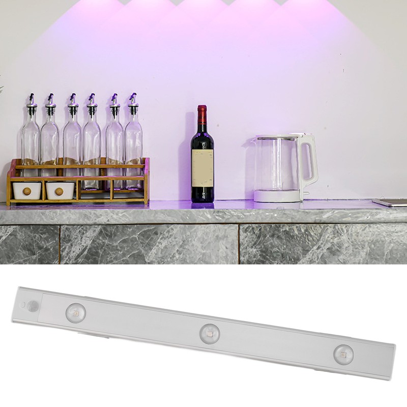 Under Cabinet Light 15.7in Long Magnetic Motion Sensor Stepless Dimming