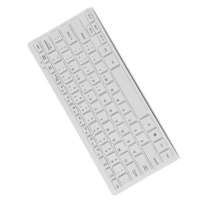 78 Keys Ultra Thin Mini USB Wired Keyboard for Desktop