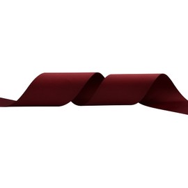 AVANAVA 50mm Wide Grosgrain Ribbon - 45 Meters, Ideal for Gift Wrapping, Hair Bows, Home Decor, Flower Arrangement (277-Burgundy)