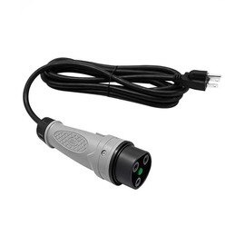 Taruimoo Upgraded Y-60 Golf Cart Charger Cord Assembly Fits for Denago EV& MadJax XSeries Storm Golf Carts 3x14 AWG 32A 110V~220V Replaces Part Number 07-014 (10ft)