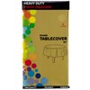 DecorRack 2 Round Tablecloths -BPA- Free Plastic, 84 inch, Dining