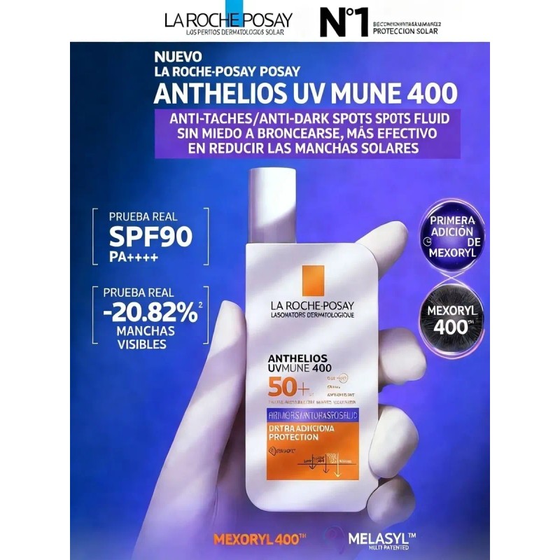 La Roche Posay Anthelios Uvmune400 Fluido Antimanchas Spf50+