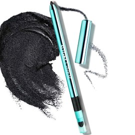 CLIENTO Eyeliner, Pencil, Tear Bag Liner, Waterproof, Non-Falling, Quick Drying (8 Smokey Ash Black)