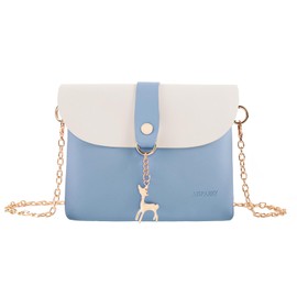 AISPARKY Small Cross Body Bag for Girls PU Leather Shoulder Handbag Cross Body Purse Cute Gifts for Teens Girls