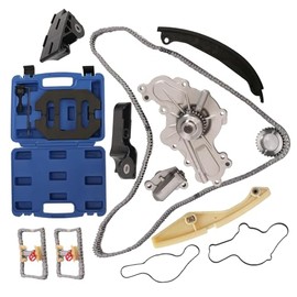 munirater Timing Chain Kit with Water Pump Camshaft Holding Tool Replacement for Explorer 3.5L V6 2011-2017