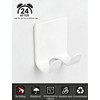 4 Pcs Razor Holder for Shower Bathroom Adhesive Hooks,Self Adhesive