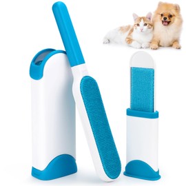 QGGTQG Fusselbürste Tierhaare, Wiederverwendbare Tierhaarentferner Robust und Langlebig mit Extrem Einfacher Reinigung, für Entfernen von Tierhaaren, Sofas usw, Auch als Kleiderbürste Verwendbar