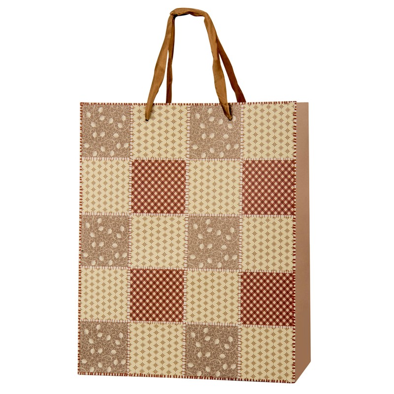 SumacLife Multi-Purpose Celebration Design Gift Bag, Honeycomb, Medium