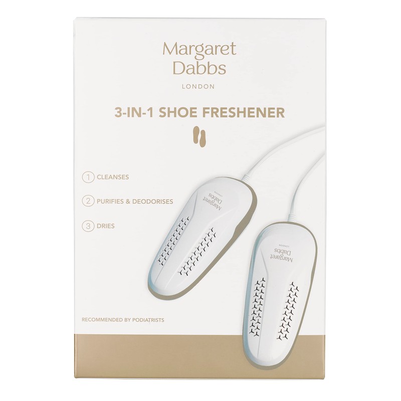 Margaret Dabbs 3-IN-1 Shoe Freshener Device to Keep Footwear Fresh,