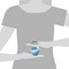 Salt (or Pepper) Single in Transparent and Turquoise Plastic, with