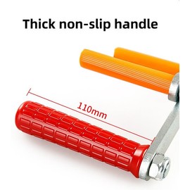 2PCS Plasterboard lifter Panel Carrier Gripper Drywall Lifts Ergonomic Plate for Plywood Sheet Goods General Purpose Glass Handy Grip Hand Board Lifter Particle Thick Panels,RED