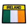 Ireland Flag Patch (3.75 Inch) Hook & Loop Embroidered Badge