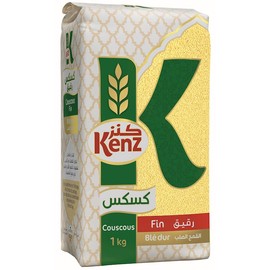 Couscous Kenz Fine - 1kg, Premium Moroccan Couscous, Pantry Staple