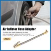 A ABSOPRO 20cm 8" Car Tire Air Inflator Hose Adapter