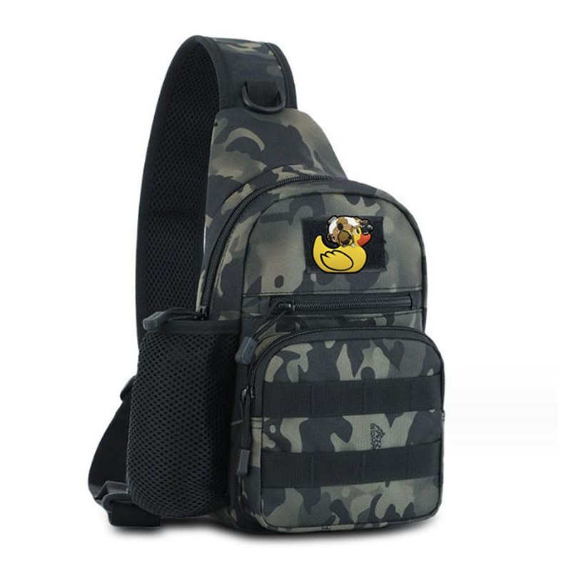 Ruoming Ruoming 1 PCS Yellow Duck Patches Hook and Loop
