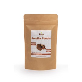 Soapnuts Powder / Aritha / Reetha / Ritha | 3.53 Oz (100 g) | Sapindus Mukorossi | Natural & Pure Powder for Hair Care By KVAAS