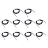 10Pcs Temperature Sensor Probe NTC Thermistor Temp Transducer Cold Pressed